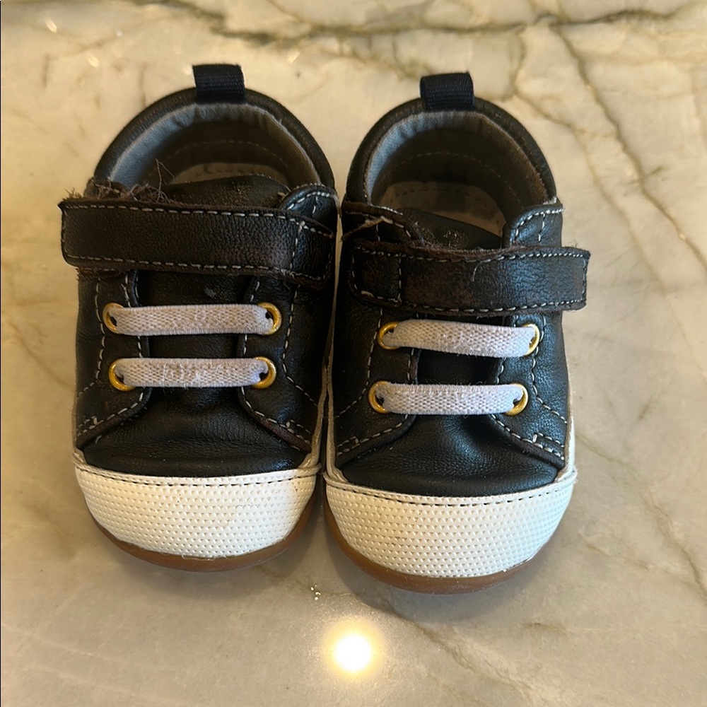 Black and White Kids Shoes